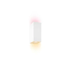 Applique Murale Philips Wiz Up&Down Led Blanc, 2 Lumieres, Changeur De Couleurs