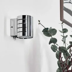 Applique Murale Ponte Chrome, 1 Lumiere