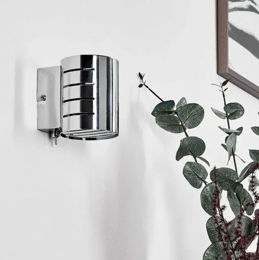 Applique Murale Ponte Chrome, 1 Lumiere