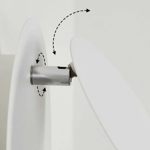 Applique Murale Sanguedo Led Chrome, Blanc, 1 Lumiere