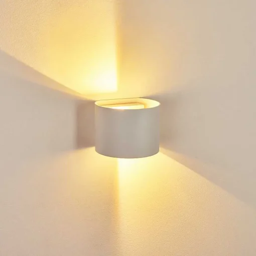 Applique Murale Strandaa Led Blanc, 2 Lumieres