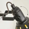 Applique Murale Tina Chrome, Ecru, Noir, 1 Lumiere