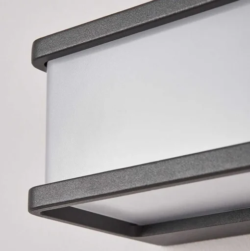 Applique Solaire Burseryd Led Anthracite, 1 Lumiere, Detecteur De Mouvement