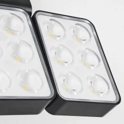 Applique Solaire Estampes Led Anthracite, 1 Lumiere, Detecteur De Mouvement