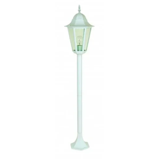 Borne D'Éclairage Lutec Bristol Blanc, 1 Lumiere