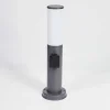 Borne Lumineuse Caserta Anthracite, 1 Lumiere