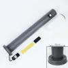 Borne Lumineuse Caserta Anthracite, 1 Lumiere, Detecteur De Mouvement