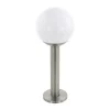 Borne Lumineuse Eglo Connect Nisia Led Acier Inoxydable, 1 Lumiere