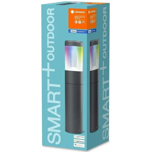 Borne Lumineuse Ledvance Smart+ Gris, 1 Lumiere, Changeur De Couleurs