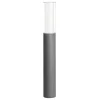 Borne Lumineuse Lutec Dropa Led Anthracite, 1 Lumiere, Changeur De Couleurs