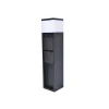 Borne Lumineuse Lutec Mains Led Noir, 1 Lumiere