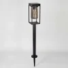 Borne Lumineuse Palanga Led Noir, 1 Lumiere