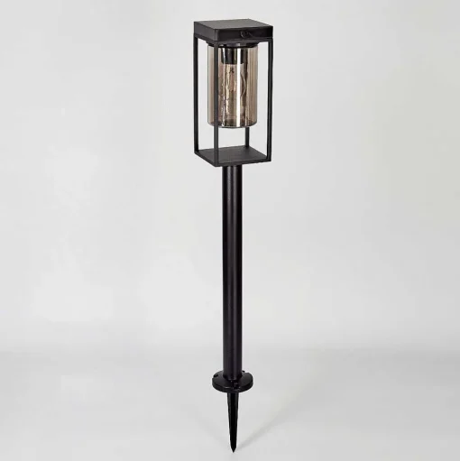Borne Lumineuse Palanga Led Noir, 1 Lumiere