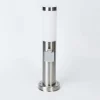 Borne Lumineuse Sessa Nickel Mat, 1 Lumiere