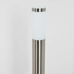Borne Lumineuse Sessa Nickel Mat, 1 Lumiere