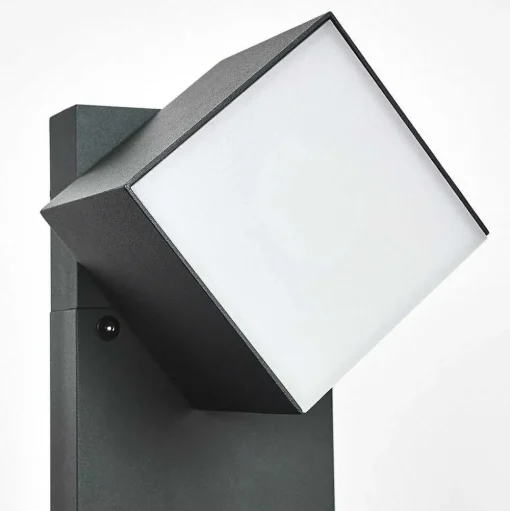 Borne Lumineuse Swanek Led Anthracite, 1 Lumiere