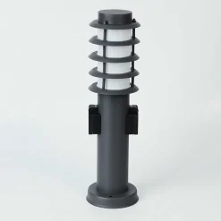 Borne Lumineuse Tunes Anthracite, 1 Lumiere