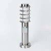 Borne Lumineuse Tunes Nickel Mat, 1 Lumiere