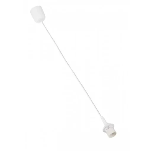 Cable Pour Suspension Brilliant Blanc, 1 Lumiere