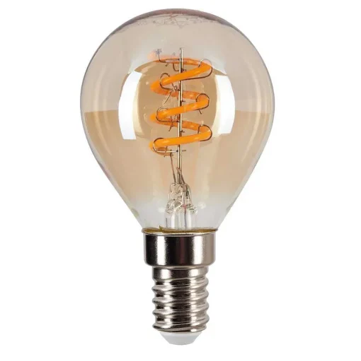 E14 Led 4 Watt 2200 Kelvin 220 Lumen Ambre, 1 Lumiere