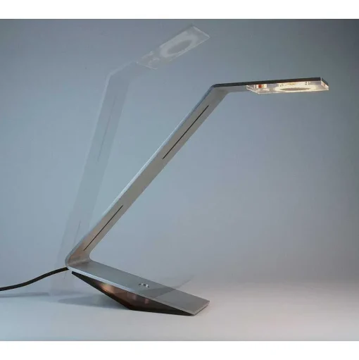 Flad Tecnolumen Lampe A Poser Led Gris, Argente, 1 Lumiere