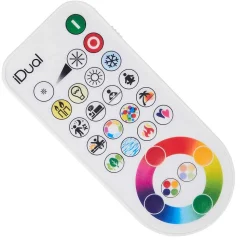 Idual Gu10 Led Rgb 6,5 Watt 2200-6500 Kelvin 345 Lumen Lot De 2 Avec Telecommande