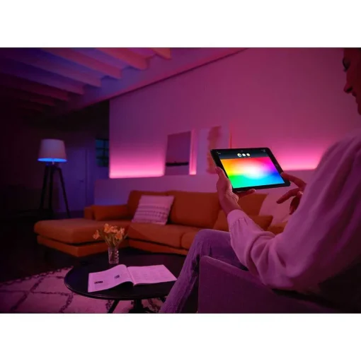 Kit D'Extension Philips Hue Ambiance White & Color Lightstrip Plus Led, 1 Lumiere, Changeur De Couleurs
