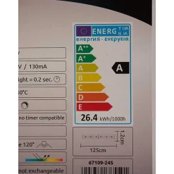 Lampadaire Assuan Led Chrome, 1 Lumiere, Telecommandes, Changeur De Couleurs