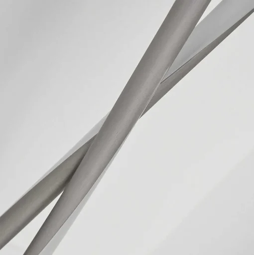 Lampadaire Concord Led Argente, 1 Lumiere