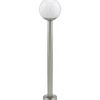 Lampadaire D'Exterieur Eglo Connect Nisia Led Acier Inoxydable, 1 Lumiere