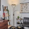 Lampadaire Donna Led Vieux Laiton, 2 Lumieres