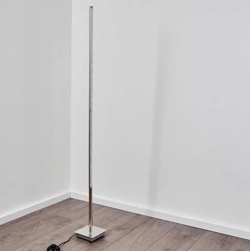 Lampadaire Lovrup Led Acier Inoxydable, 1 Lumiere