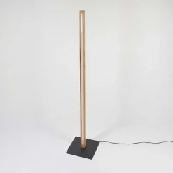 Lampadaire Madou Led Ecru, Noir, 1 Lumiere