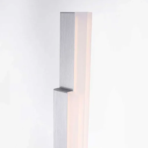 Lampadaire Paul Neuhaus Q-Tower Led Aluminium, 2 Lumieres, Telecommandes