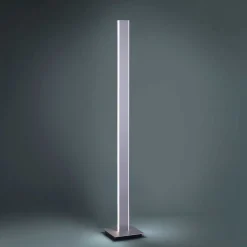 Lampadaire Paul-Neuhaus Q-Adriana Led Aluminium, 2 Lumieres, Telecommandes