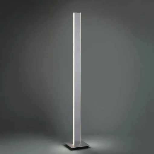 Lampadaire Paul-Neuhaus Q-Adriana Led Aluminium, 2 Lumieres, Telecommandes
