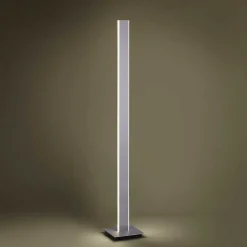 Lampadaire Paul-Neuhaus Q-Adriana Led Aluminium, 2 Lumieres, Telecommandes