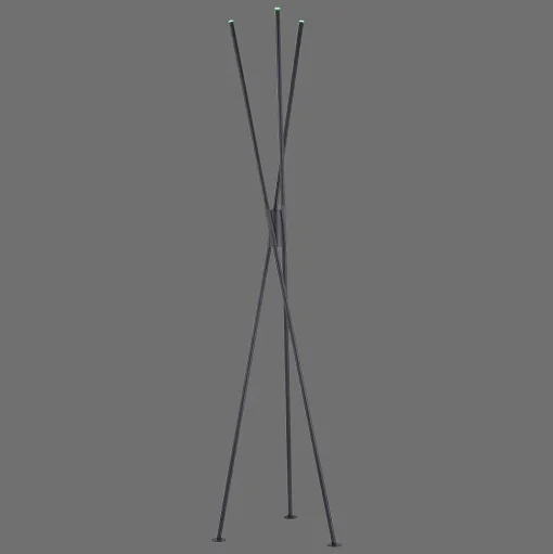 Lampadaire Paul-Neuhaus Q-Peter Led Anthracite, 3 Lumieres, Telecommandes