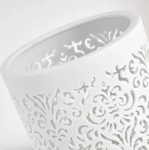 Lampe A Poser Aberjona Blanc, 1 Lumiere