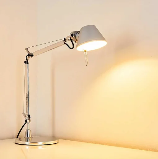 Lampe A Poser Artemide Tolomeo Micro Aluminium, 1 Lumiere