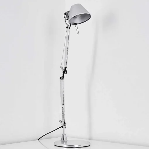 Lampe A Poser Artemide Tolomeo Micro Aluminium, 1 Lumiere