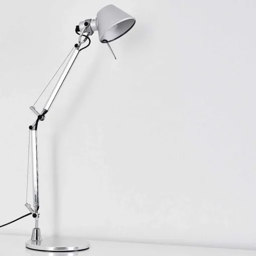 Lampe A Poser Artemide Tolomeo Micro Aluminium, 1 Lumiere