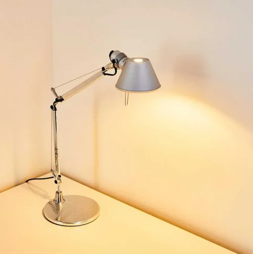 Lampe A Poser Artemide Tolomeo Micro Aluminium, 1 Lumiere
