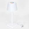 Lampe A Poser Burzaco Led Blanc, 1 Lumiere, Changeur De Couleurs
