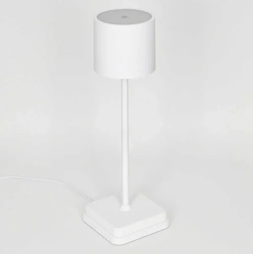 Lampe A Poser Cajas Led Blanc, 1 Lumiere