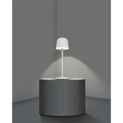 Lampe A Poser Eglo Mannera Led Gris, 1 Lumiere