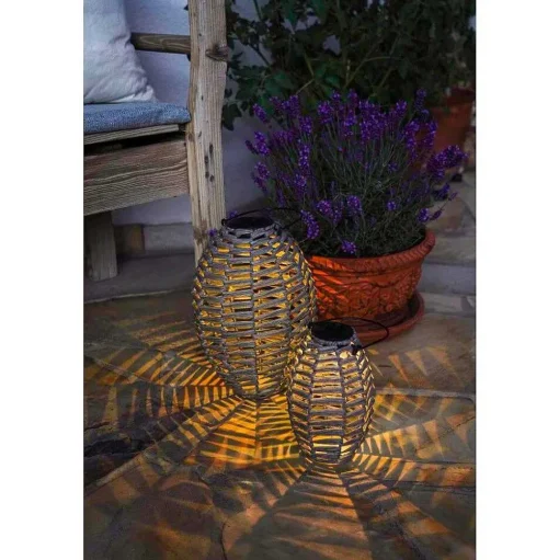Lampe A Poser Eglo Z_Solar Led Gris, 1 Lumiere