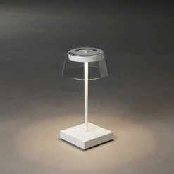Lampe A Poser Konstsmide Scilla Led Blanc, 1 Lumiere