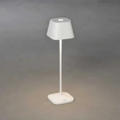 Lampe A Poser Konstsmide Capri Led Blanc, 1 Lumiere