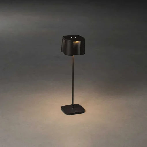 Lampe A Poser Konstsmide Nice Led Noir, 5 Lumieres